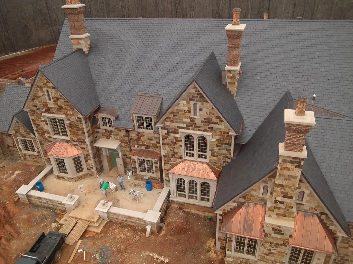 Craftsman Roofing Slate Roof Repair project in Winchester